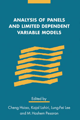 Analysis of Panels and Limited Dependent Variable Models image