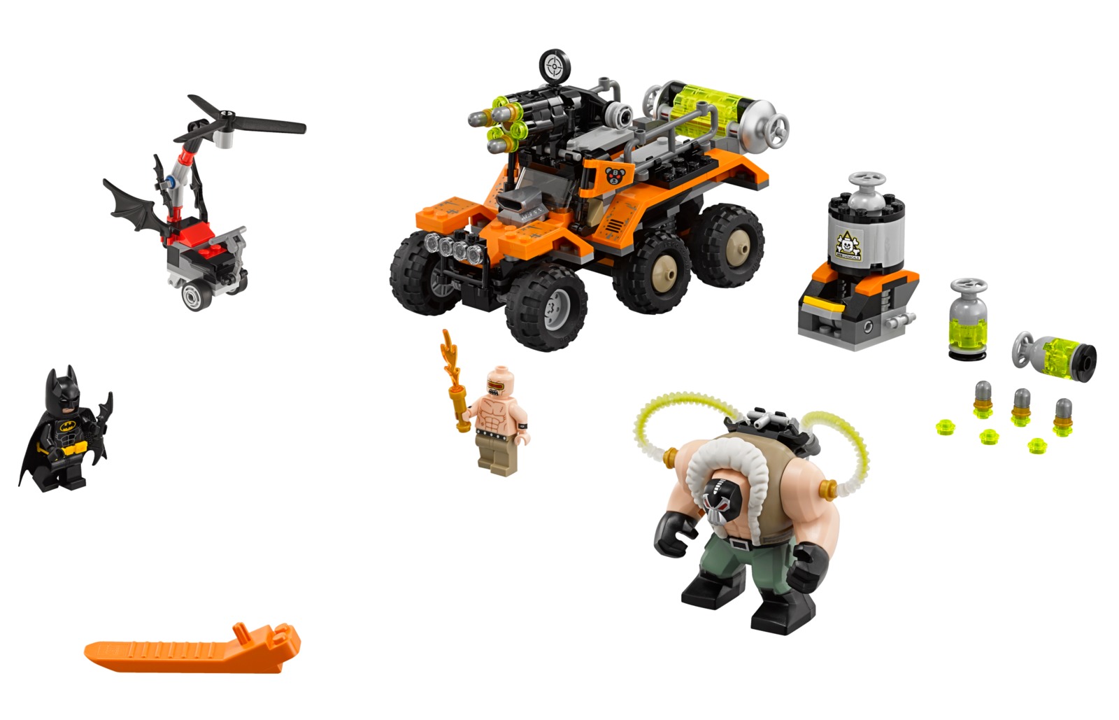 LEGO Batman Movie: Bane Toxic Truck Attack (70914) image