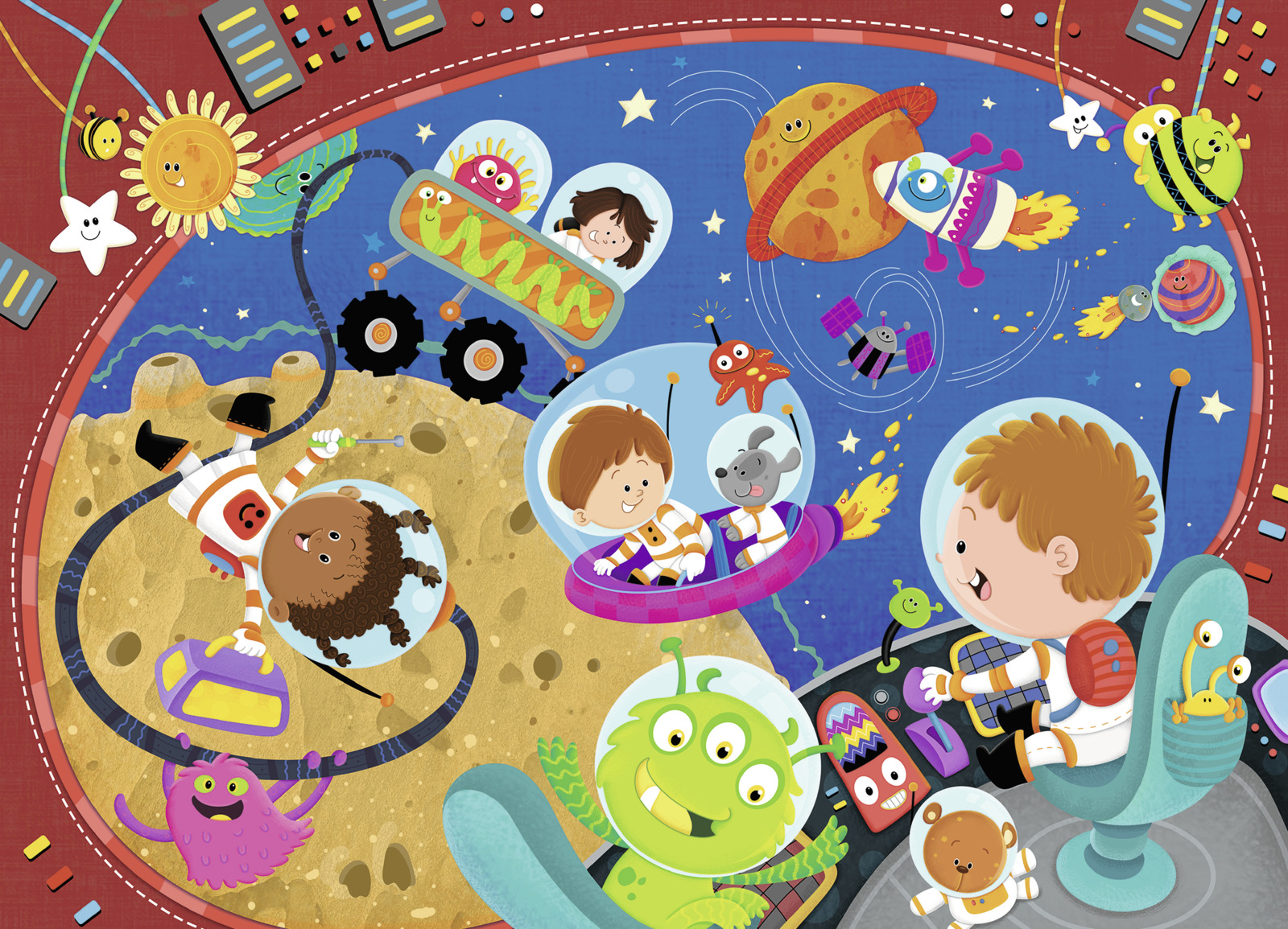 Buy Ravensburger Jigsaw Puzzle Recess in Space at Mighty Ape NZ