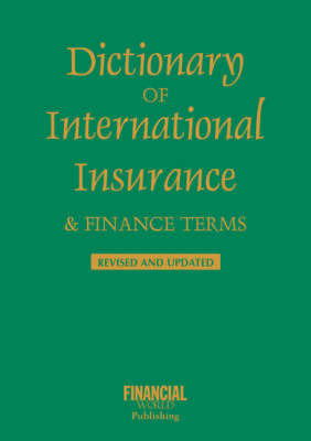 Dictionary of International Insurance and Finance Terms image