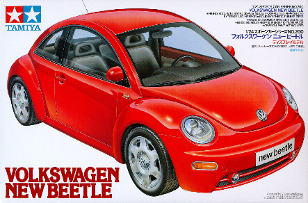 Tamiya Volkswagen New Beetle 1/24 Kitset Model image