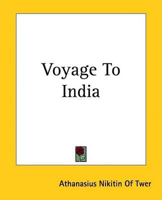Voyage To India by Athanasius Nikitin Of Twer image
