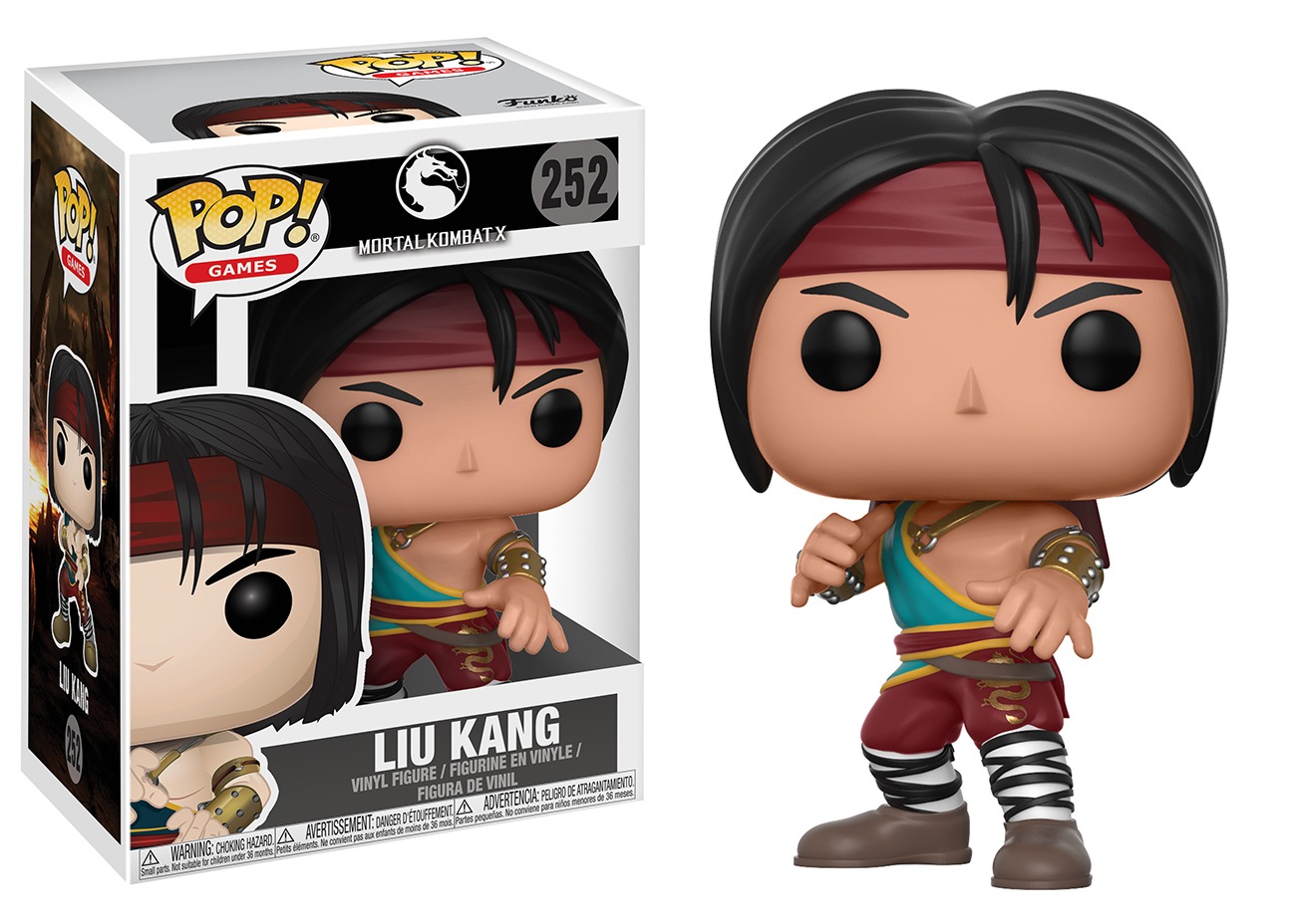 Mortal Kombat - Liu Kang Pop! Vinyl Figure image