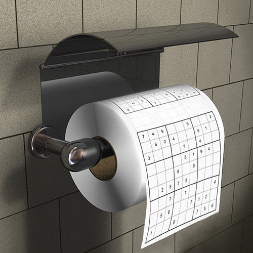 Sudoku Toilet Roll image