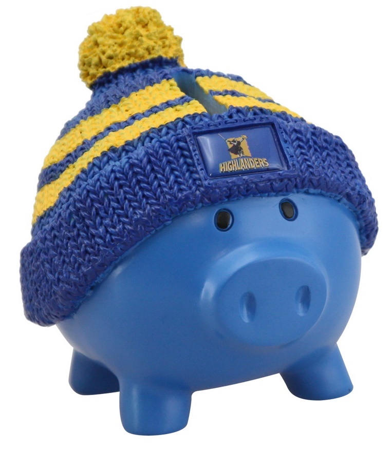 Super Rugby Piggy Bank Highlanders at Mighty Ape NZ