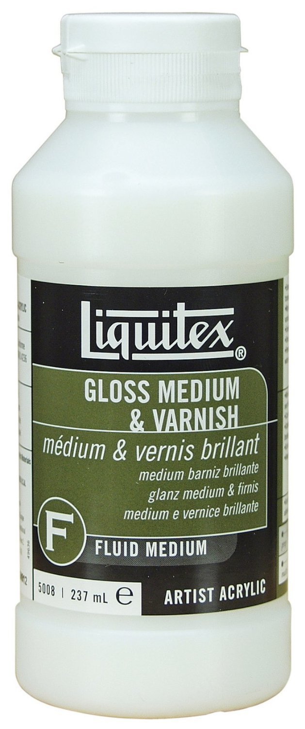 Buy Liquitex Gloss Fluid Medium & Varnish (237ml) at Mighty Ape NZ