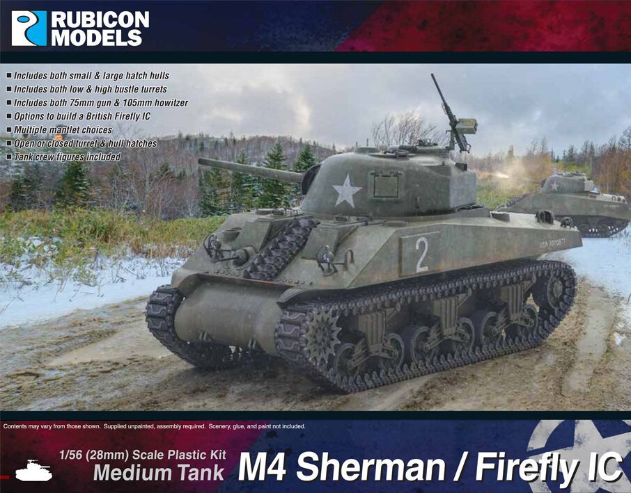 Rubicon 1/56 M4 Sherman / Firefly IC image