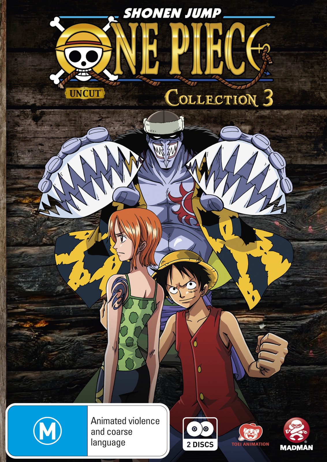 One Piece (Uncut) Collection 3 (2 Disc Set) on DVD