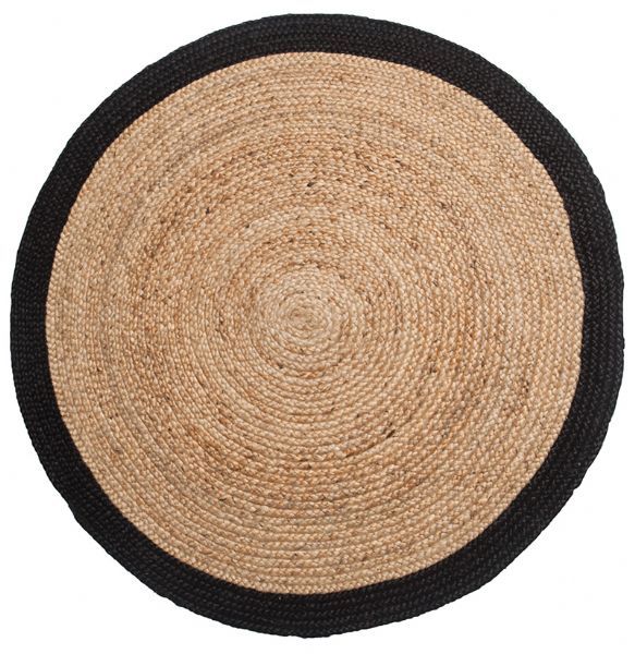 General Eclectic Circular Hemp Rug at Mighty Ape NZ