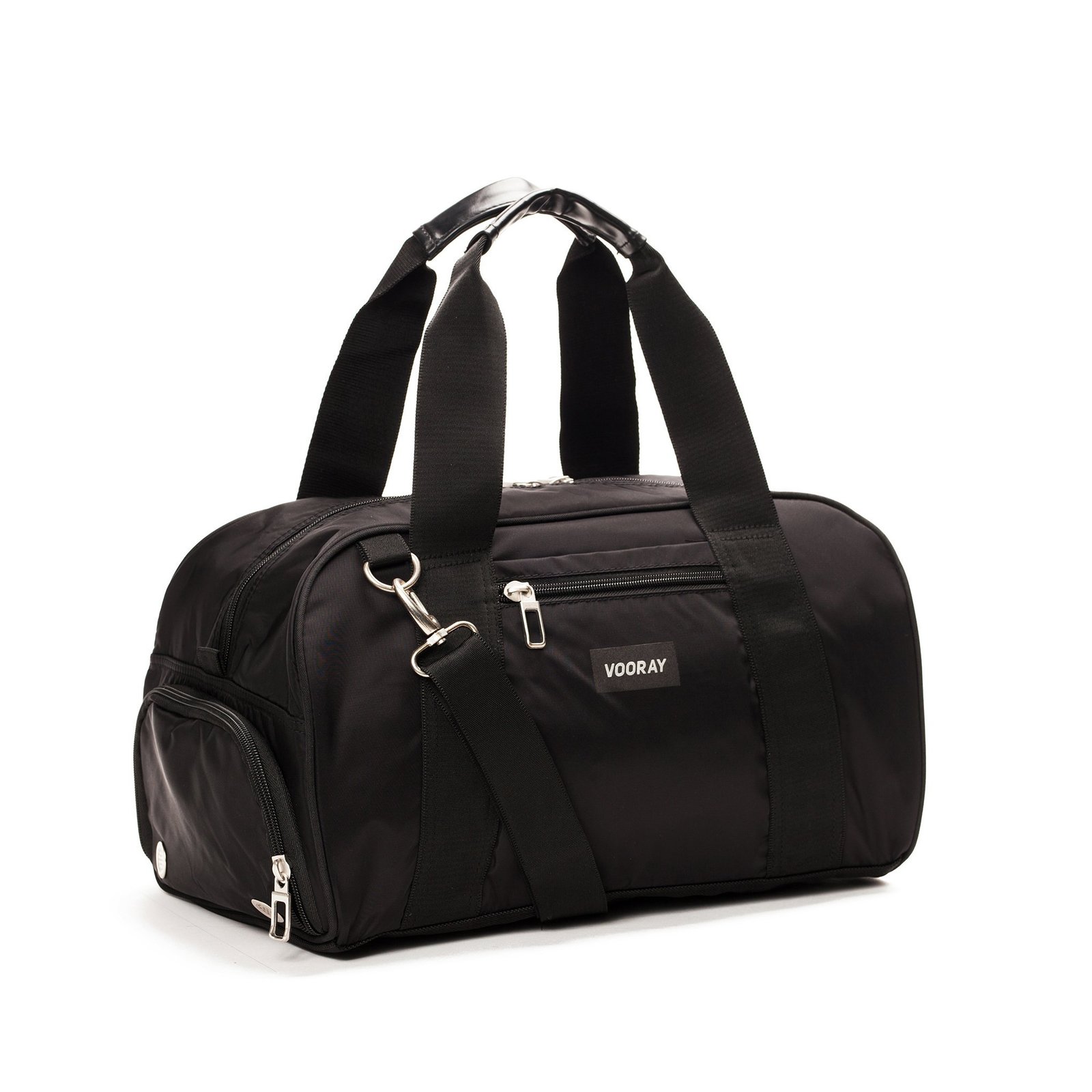 Vooray: Burner Gym Duffel - Black Nylon image