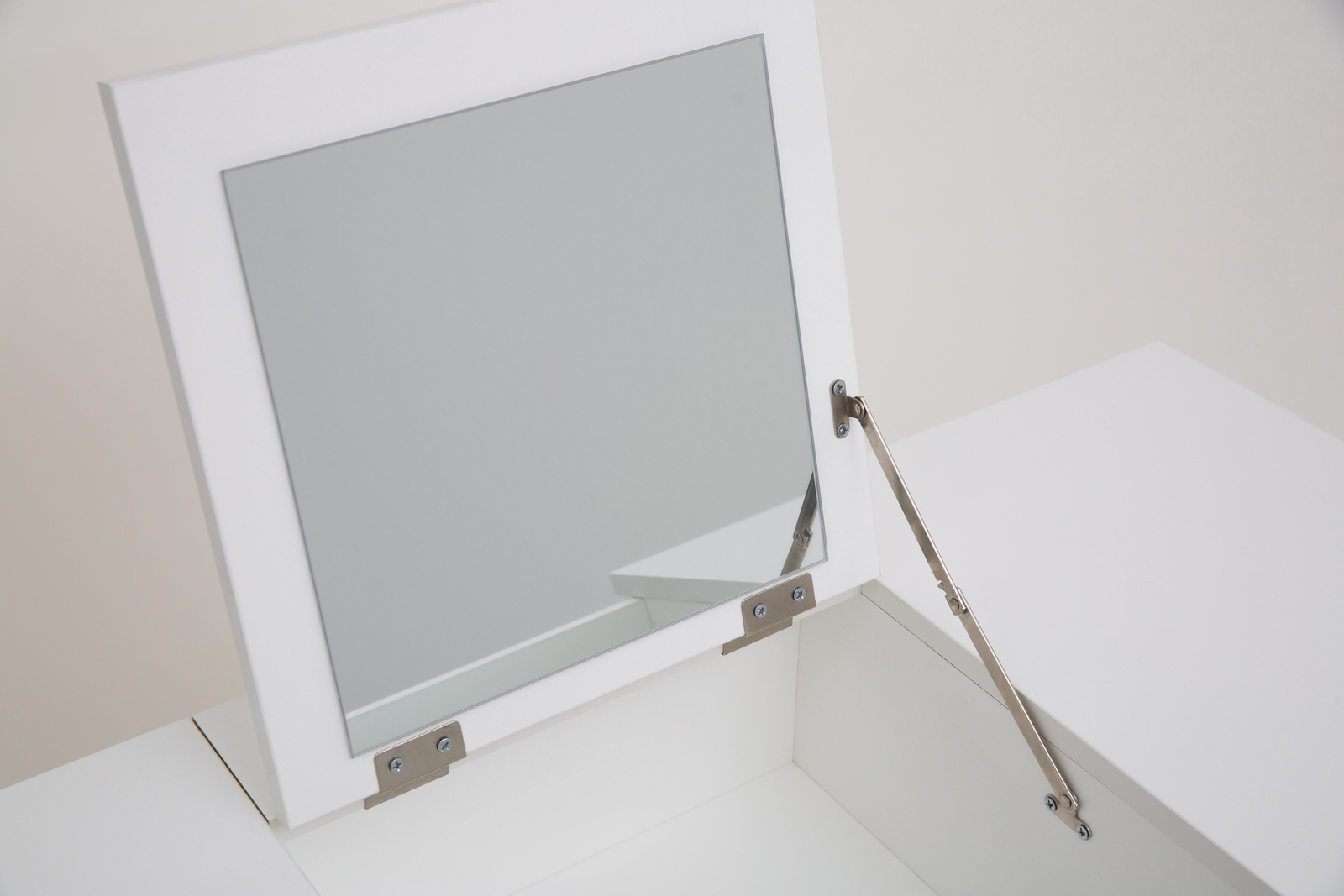 Dressing Table Set with Mirror & Stool image