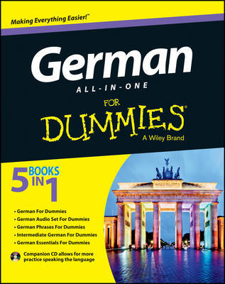 German All-in-One For Dummies: with CD on Paperback by Consumer Dummies