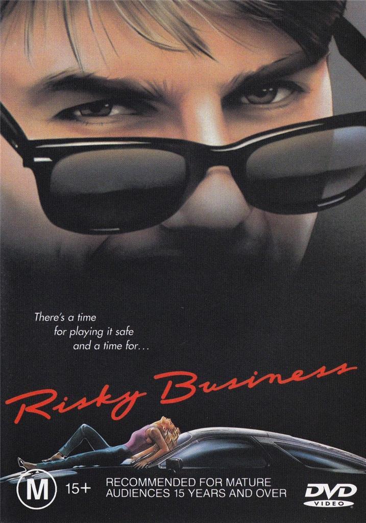 Risky Business on DVD image