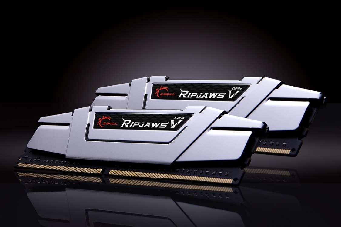 2 x 8GB G.SKILL Ripjaws V 2666Mhz DDR4 Ram - Silver image