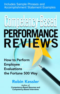 Competency-Based Performance Reviews on Paperback by Robin Kessler