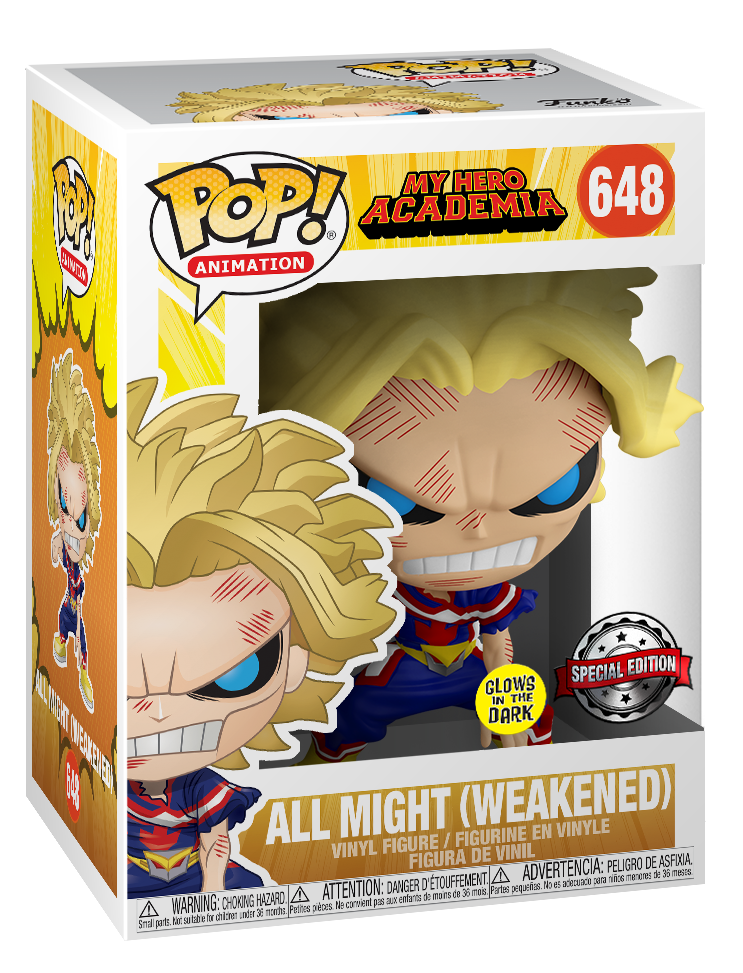 My Hero Academia - All Might (Battle Weakened) Pop! Vinyl Figure