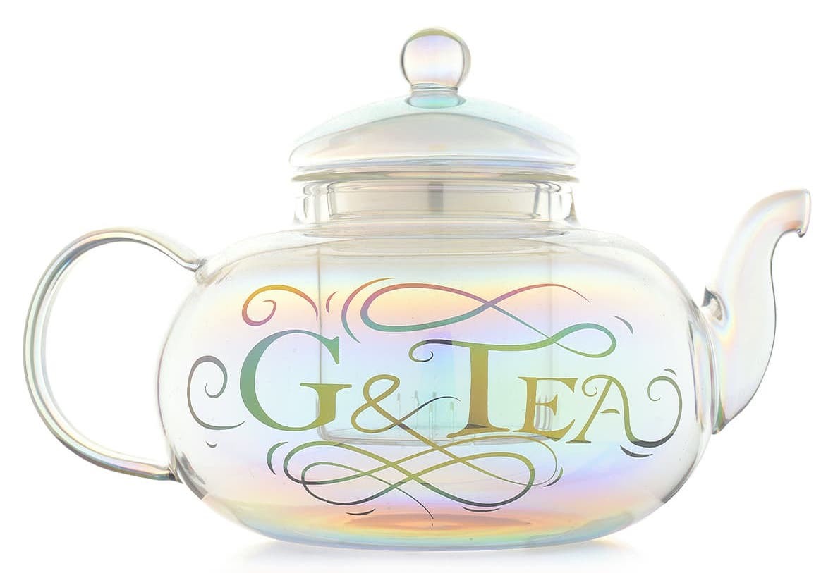 Gin Teapot and Glasses Gin And Tonic Cocktail Gift Set 800ml at