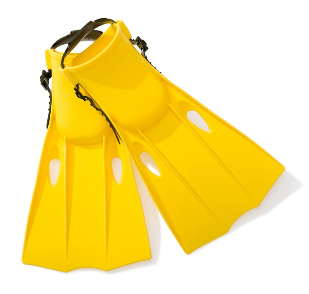 Buy Swim Fins - Small (Yellow) at Mighty Ape NZ