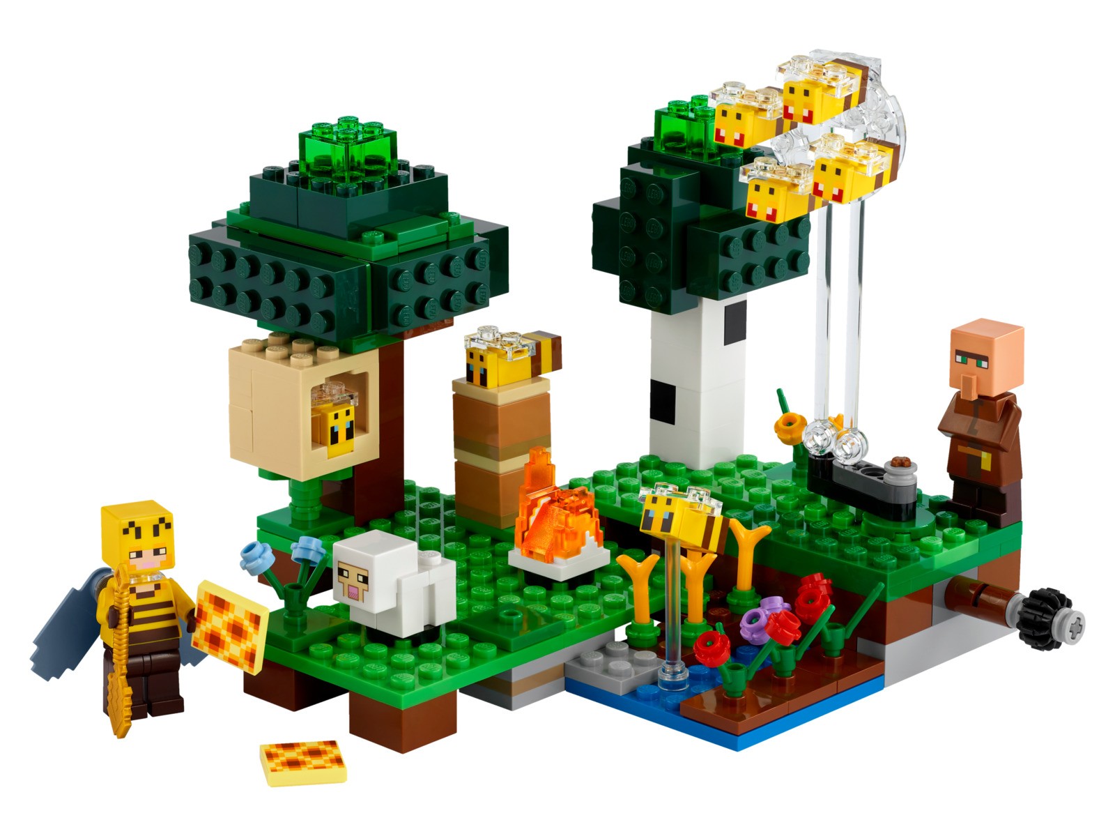 LEGO Minecraft The Bee Farm Toy at Mighty Ape NZ