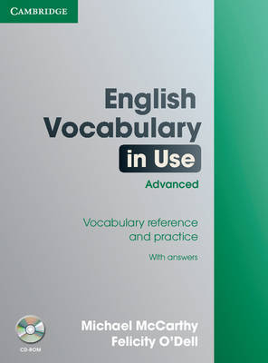 English Vocabulary in Use Advanced with Answers and CD-ROM by Felicity O'Dell image