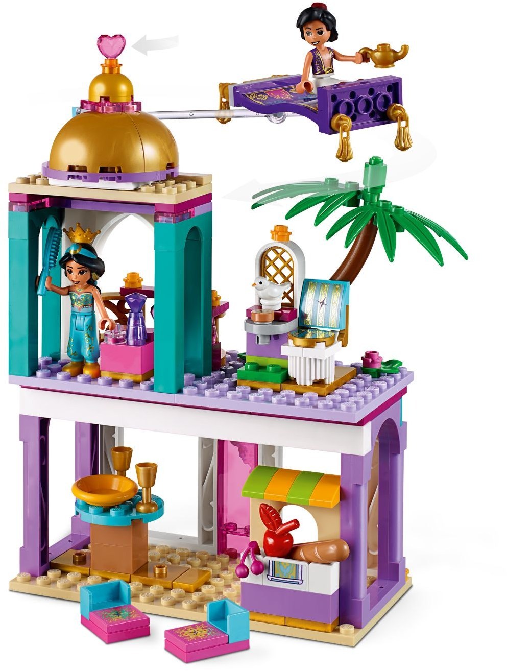 LEGO Disney - Aladdin & Jasmine's Palace Adventures (41161) image