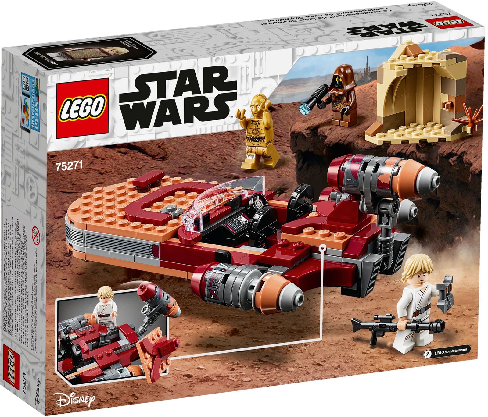 LEGO Star Wars: Luke Skywalker's Landspeeder - (75271) image