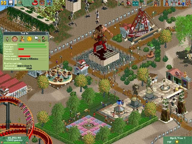 Rollercoaster Tycoon 2 Thrill Pack image