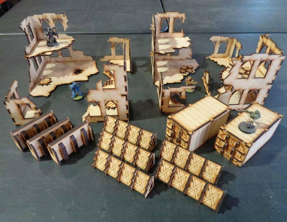 TTCombat: Tabletop Scenics - Ruin Sector image