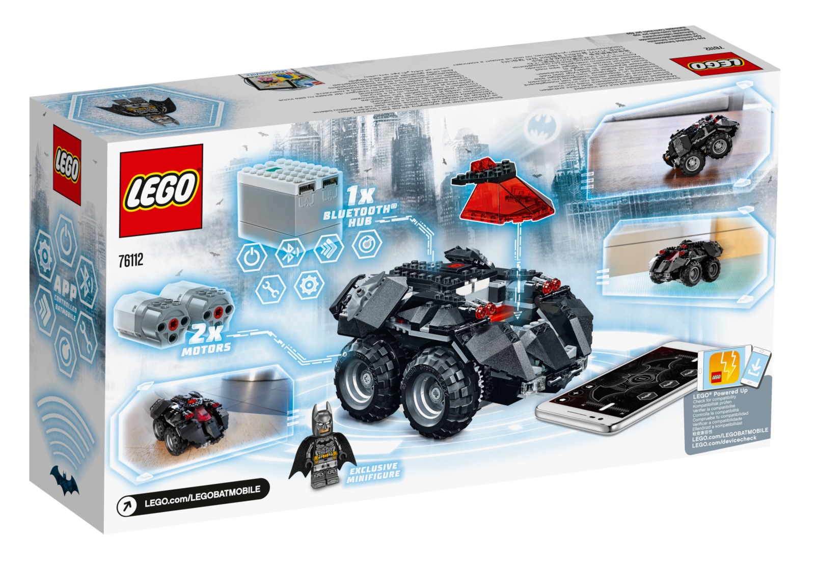 LEGO Super Heroes: App-Controlled Batmobile (76112) image