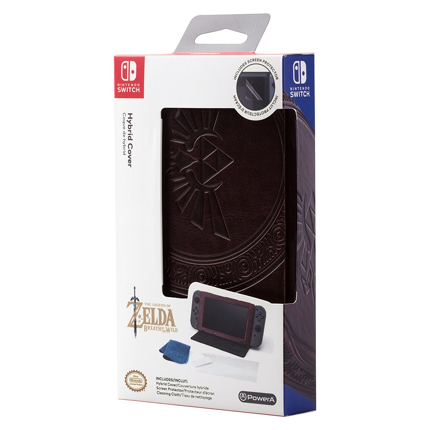 Nintendo Switch Hybrid Cover - Zelda Leatherette for Switch image