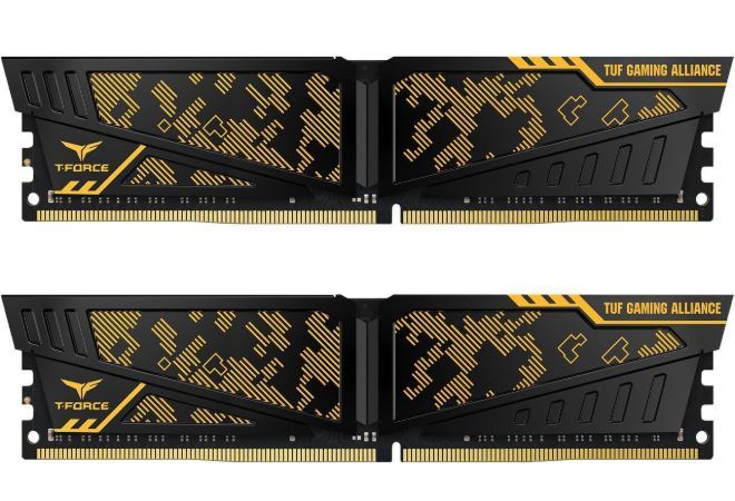 2x8GB Teamgroup Vulcan TUF Gaming Alliance 3200MHz DDR4 Gaming RAM