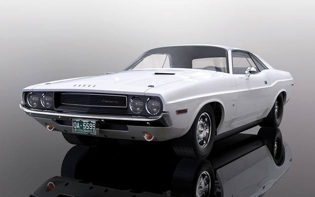 Scalextrix: Dodge Challenger 1970 - White