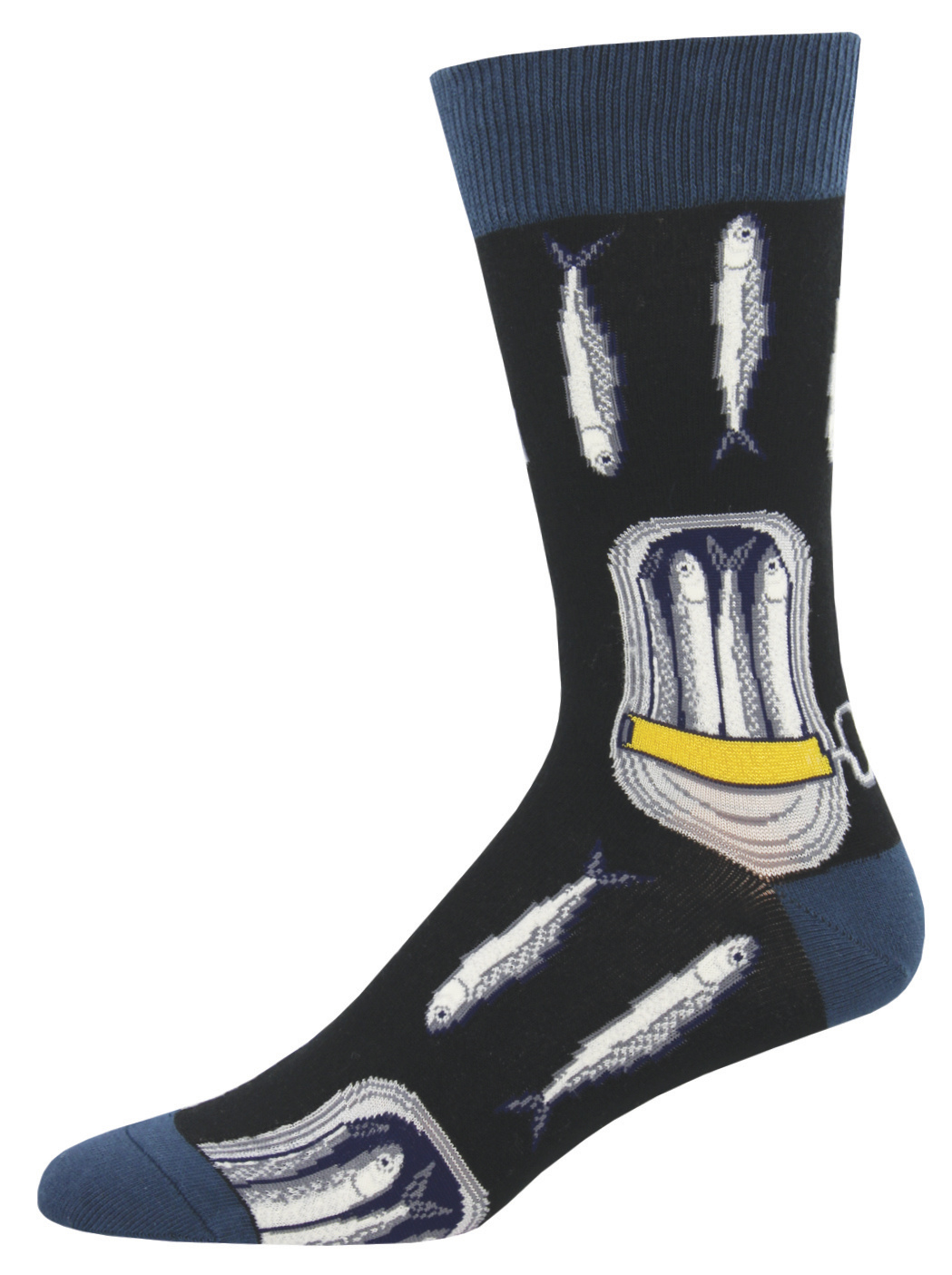 Socksmith: Men's Packed In Crew Socks - Black image