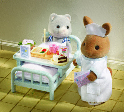 sylvanian families nurse