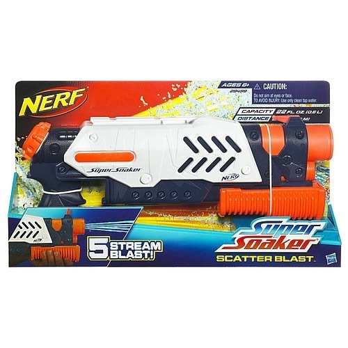nerf super soaker scatterblast water gun