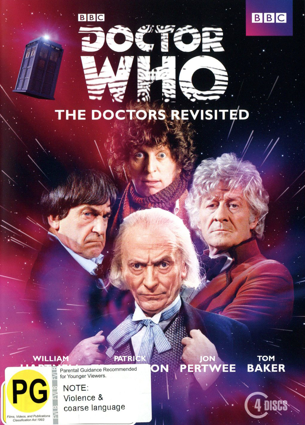 Doctor Who: The Doctors Revisited (1st to 4th) DVD image