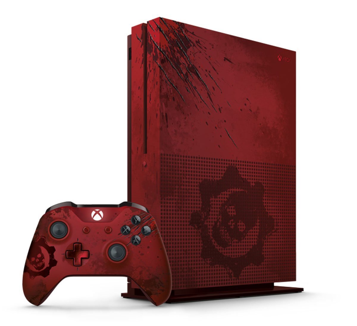 Xbox One S 2TB Gears of War 4 Limited Edition Console image