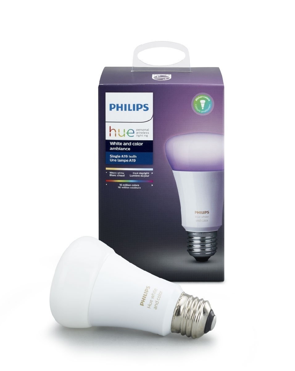 Philips Hue Color/White Bulb - Edison Screw