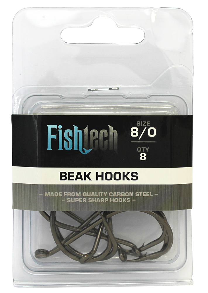 Fishtech Beak Hooks 8/0 (8 per pack) image