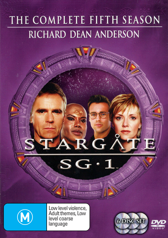 Stargate Sg 1 Season 5 6 Disc Set New Packaging Dvd Buy Now At Mighty Ape Australia