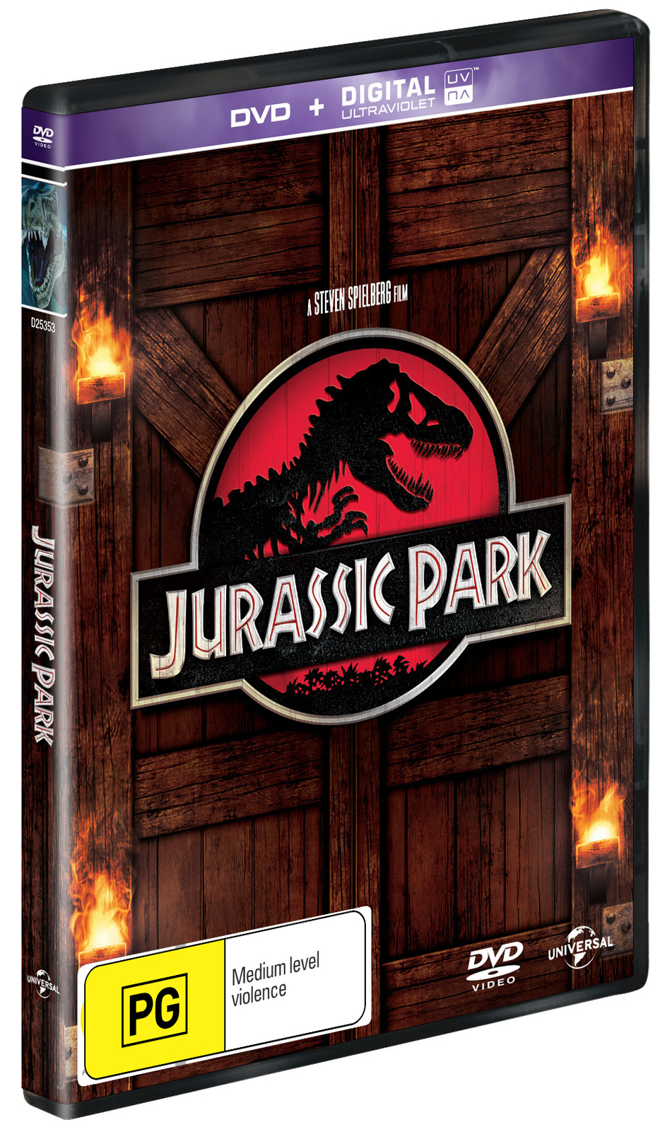 Jurassic Park on DVD image