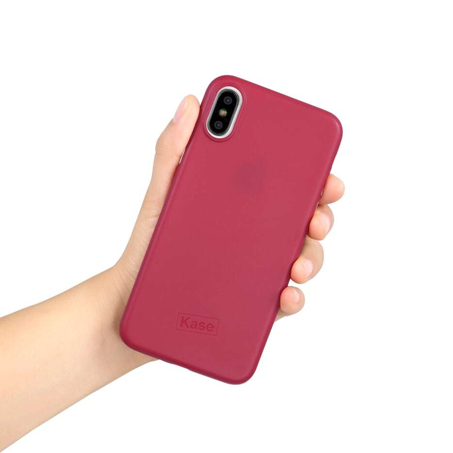 Kase Go Original iPhone X Slim Case - Lady in Red