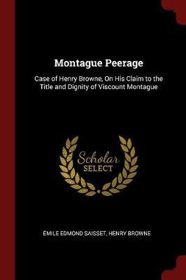 Montague Peerage image