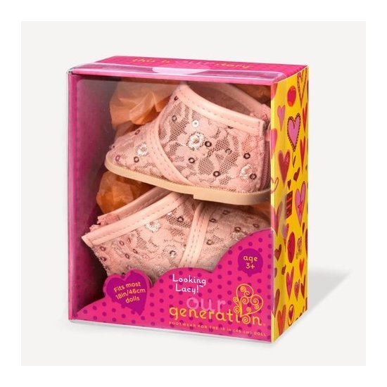 Looking Lacy! - Doll Shoes image