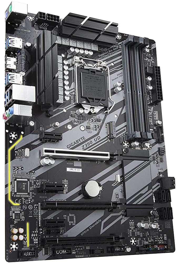 Gigabyte Z390 UD Motherboard image