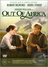 Out Of Africa on DVD Out Of Africa on DVD