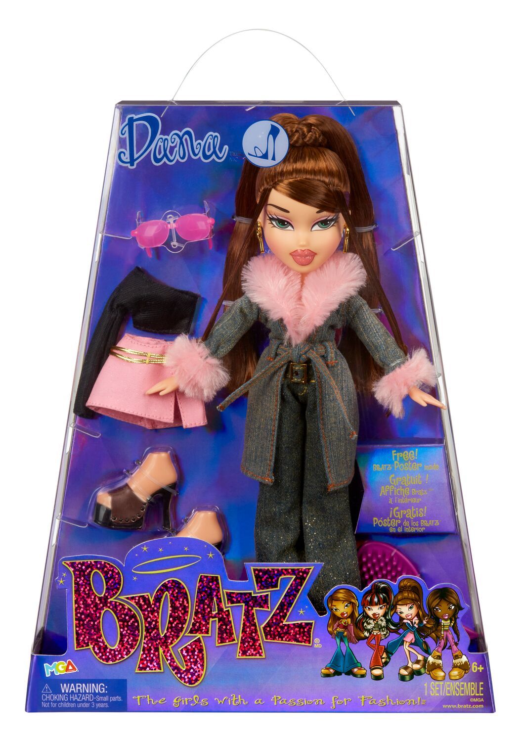 Buy Bratz Original Fashion Doll Dana at Mighty Ape NZ