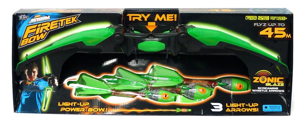 Zing: Air Storm Firetek Bow - Green