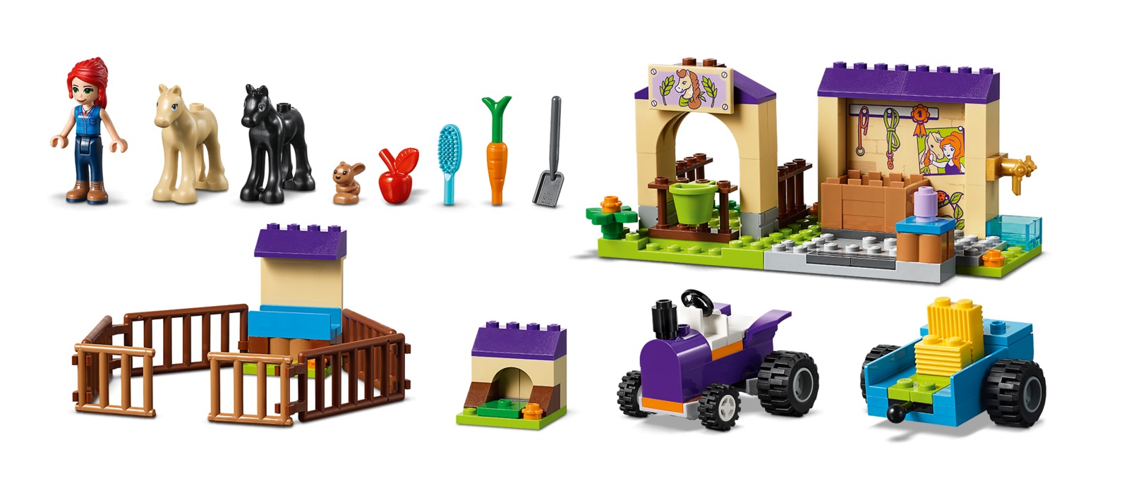 LEGO Friends - Mia's Foal Stable (41361) image