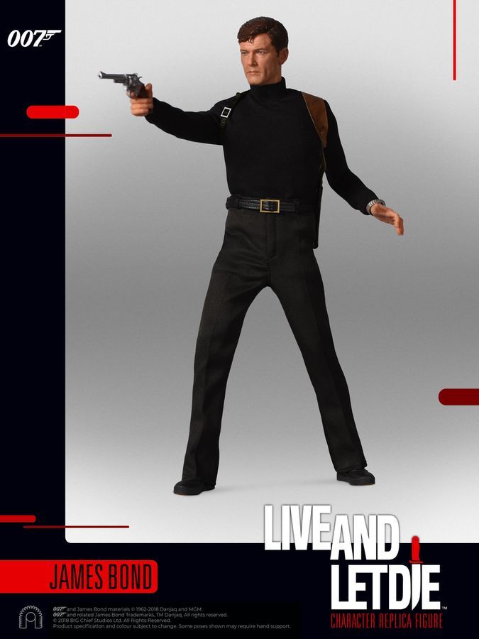 James Bond: Live and Let Die - James Bond (Moore) - 12" Articulated Figure image